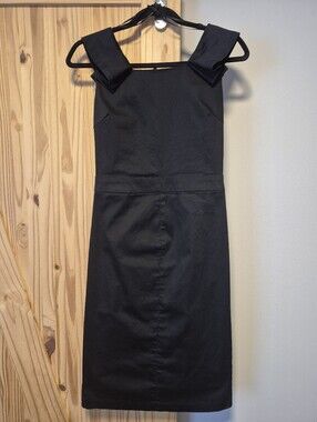 NAF NAF Classic Cotton Black Dress